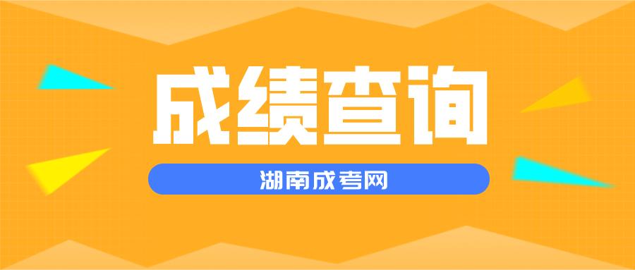 湖南省成人高考成绩查询入口_系统_网址