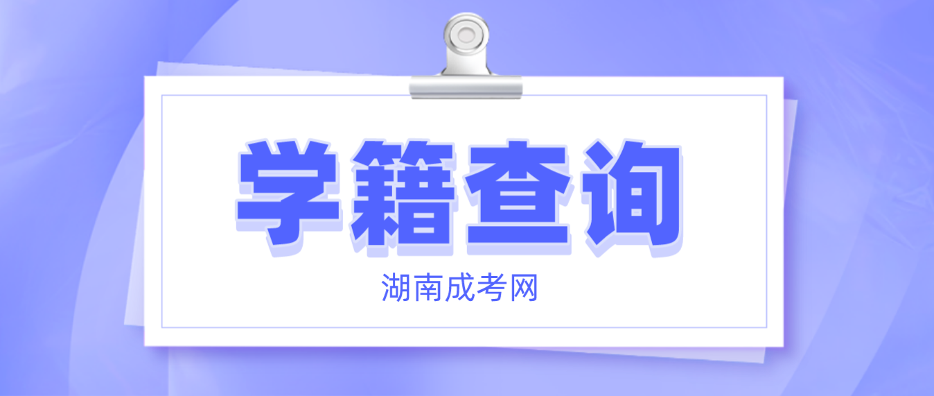 2023年湖南成人高考衡阳考生学籍查询流程(图3)