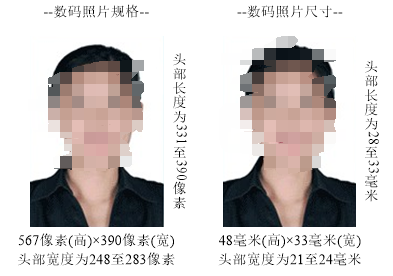 2025年上半年湖南省成人高等教育本科毕业生申请学士学位考试上传电子照片标准(图1)